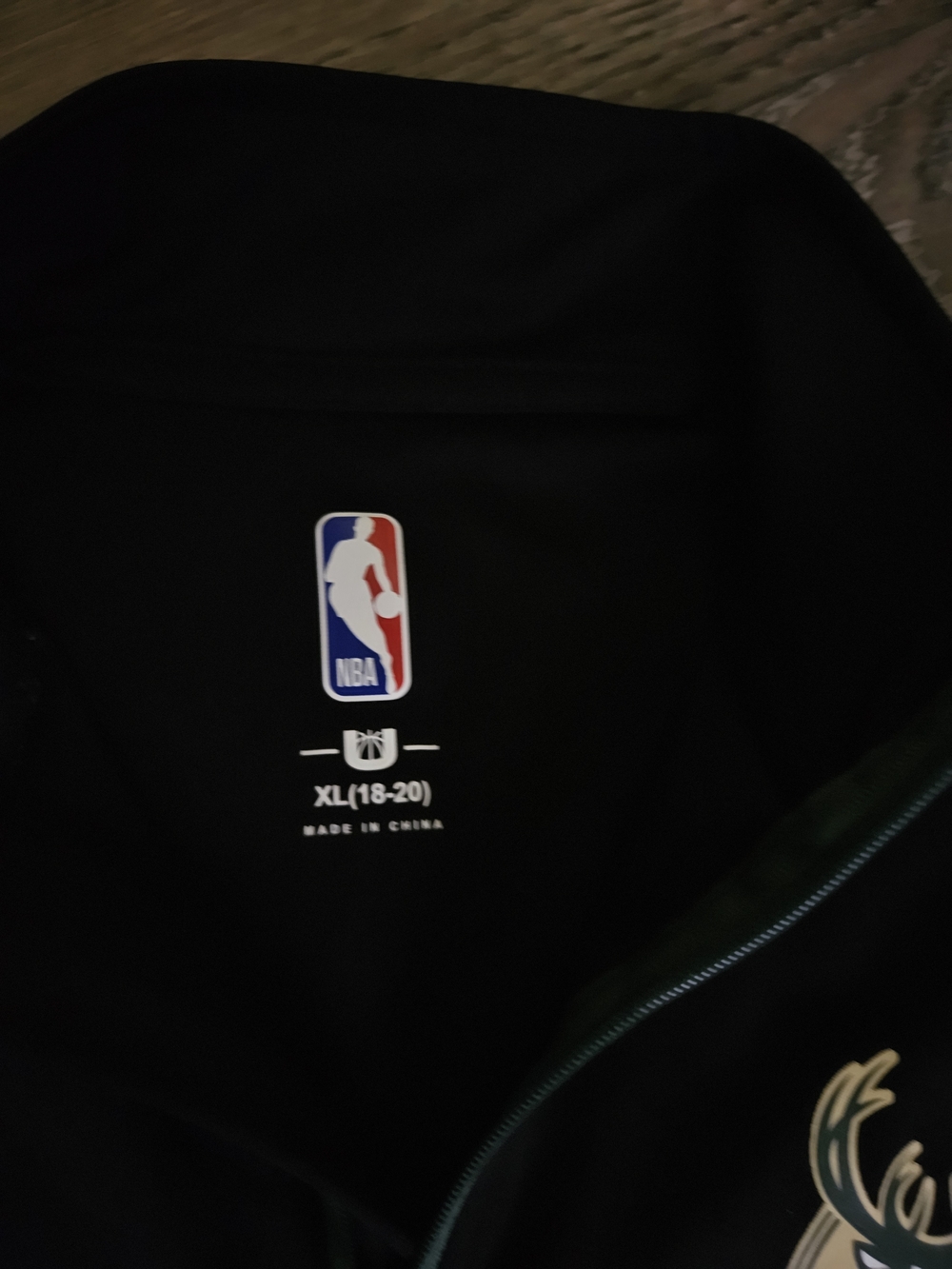 Milwaukee Bucks Quarter-Zip Pullover - Picture 2 of 3
